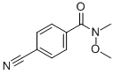 116332-64-0N-甲氧基-N-甲基-4-氰基苯甲酰胺