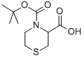 128453-98-5N-Boc-3-硫代吗啉甲酸