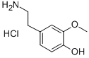 1477-68-54-(2-氨基乙基)-2-甲氧基苯酚盐酸盐