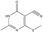 15908-63-12-甲基-4-(甲巯基)-6-氧代-1,6-二氢嘧啶-5-甲腈