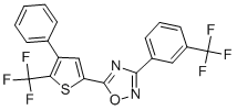 256414-75-25-(4-苯基-5-(三氟甲基)噻吩-2-基)-3-(3-(三氟甲基)苯基)-1,2,4-恶二唑