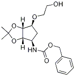 274693-54-8((3aS,4R,6S,6aR)-6-(2-羟基乙氧基)-2,2-二甲基四氢-3aH-环戊二烯并[d][1,3]二氧杂环戊烯-4-基)氨基甲酸苄酯