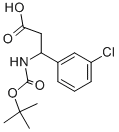 284493-67-03-N-叔丁氧基羰基-3-(3-氯-苯基)-丙酸