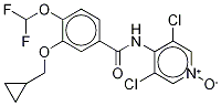 292135-78-53,5-二氯-4-[3-(环丙基甲氧基)-4-(二氟甲氧基)苯甲酰胺]吡啶1-氧化物