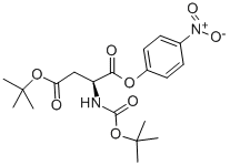 29365-05-7N-[叔丁氧羰基]-L-天冬氨酸 4-叔丁酯 1-(4-硝基苯基)酯