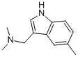 30218-58-7N,N-二甲基-1-(5-甲基-1H-吲哚-3-基)甲胺