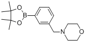 364794-80-94-[3-(4,4,5,5-四甲基-1,3,2-二氧硼烷-2-基)苄基]吗啉