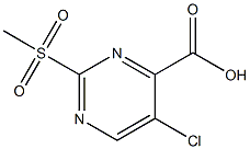 38275-34-25-氯-2-(甲基磺酰基)嘧啶-4-羧酸