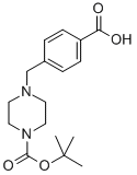 479353-63-44-(4-叔丁氧基羰酰)哌嗪甲基苯甲酸