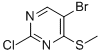 59549-51-85-溴-2-氯-4-(甲硫基)嘧啶