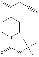 660406-84-84-(2-氰基乙酰基)哌啶-1-甲酸叔丁酯