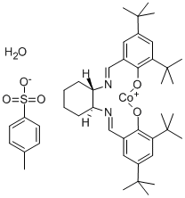 672306-06-8(1S,2S)-(+)-1,2-环己烷二胺-N,N'-双(3,5-二-T-丁基水杨醛)钴(III)对甲苯磺酸酯