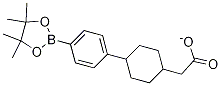 701232-69-12-(反式-4-(4-(4,4,5,5-四甲基-1,3,2-二氧杂硼杂环戊烷-2-基)苯基)环己基)乙酸甲酯