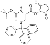 75179-29-2N-Boc-S-三苯甲基-L-半胱氨酸 N-琥珀酰亚胺酯