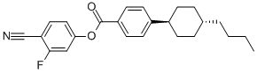 92118-83-7反-4-(4-正丁基环己基)-苯甲酸-3-氟-4-氰基苯酯